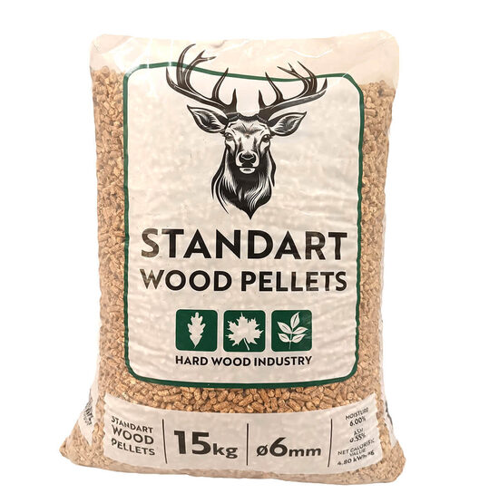 Kokskaidu granulas "Standarts" 6mm, 975 kg